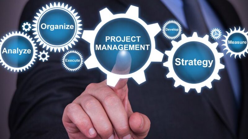 Gestion de projet avec stratégie et organisation